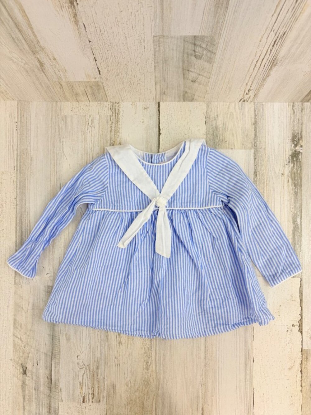 La Coqueta Blue Sailor Dress Girls Sz 3T